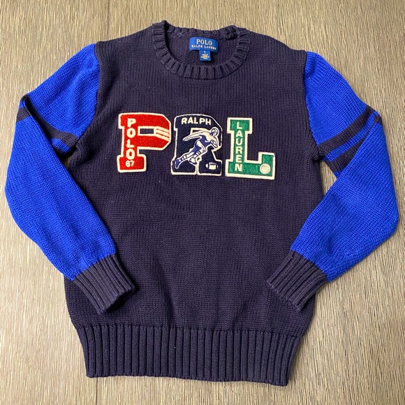 Boys Polo Sweater - Picture 1 of 3